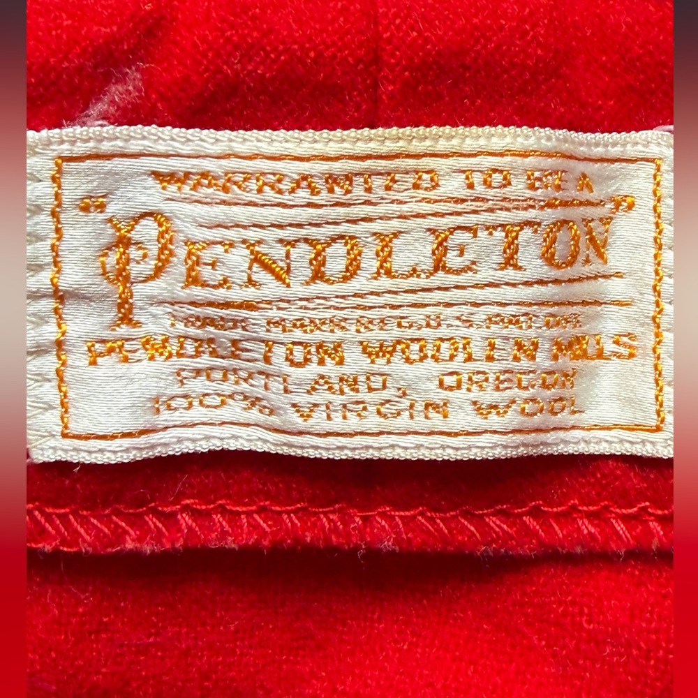 Pendleton Vintage Red Women's Blazer - Picture 7 of 7